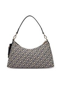 TOMMY HILFIGER - Tommy Hilfiger Torebka Th Icon Shoulder Bag Jacquard AW0AW18907 Granatowy. Kolor: niebieski #5