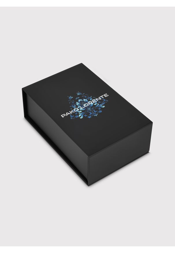 Pako Lorente - PAKO LORENTE – Jedwabny szary krawat męski. Okazja: na wesele, na imprezę, na ślub cywilny. Kolor: szary. Materiał: jedwab. Styl: elegancki