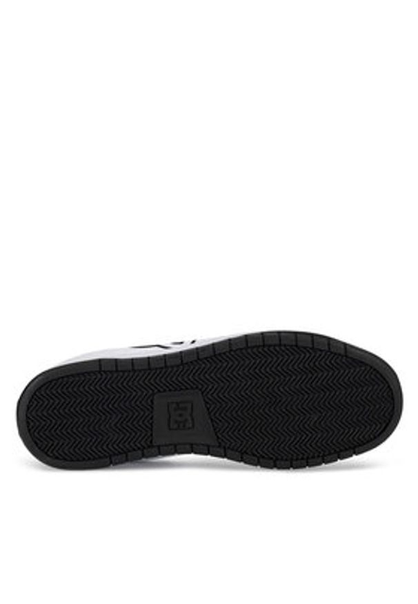 DC Sneakersy GAVELER SN ADYS100574-XWKW Biały. Kolor: biały. Materiał: skóra