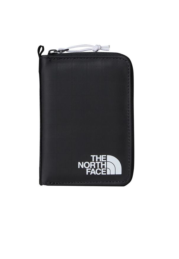 Portfel The North Face Base Camp Voyager 0A81BK53R1 - czarne. Kolor: czarny. Materiał: poliester, jeans, materiał
