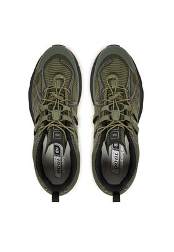 New Balance Sneakersy U1906RNC Khaki. Kolor: brązowy. Materiał: skóra