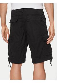 Jack & Jones - Jack&Jones Szorty materiałowe Cole 12253122 Czarny Loose Fit. Kolor: czarny. Materiał: bawełna