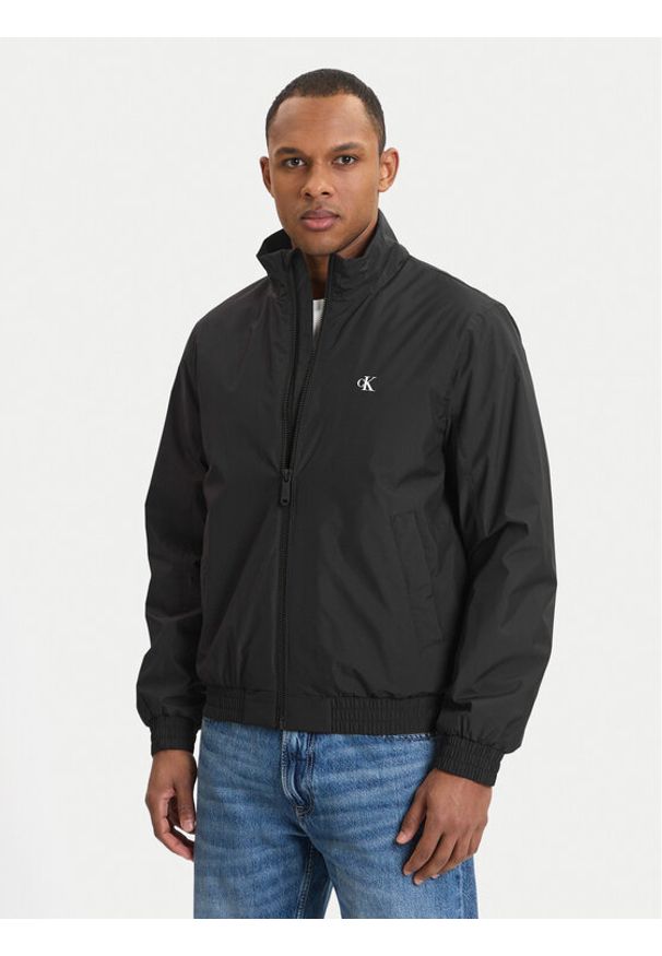 Calvin Klein Kurtka przejściowa LV04RE515G Czarny Regular Fit. Kolor: czarny. Materiał: syntetyk