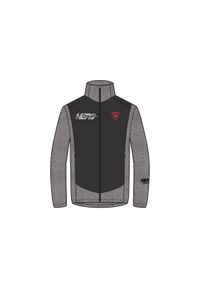 Bluza Rossignol męska New Hero Classique Hybrid Clim szara. Kolor: szary. Sport: turystyka piesza