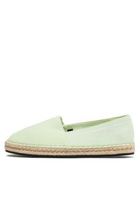 Calvin Klein Espadryle Esapdrille He-Canvas HW0HW01546 Zielony. Kolor: zielony. Materiał: materiał #5