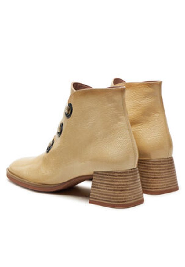 Hispanitas Trzewiki Rio-I24 HI243635 Écru. Materiał: skóra, lakier