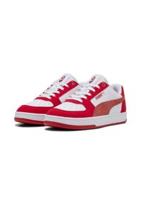 Puma - Damskie sneakersy PUMA Caven 2.0 Idylle PUMA Pink Fruit Dark Crimson White Red. Kolor: biały, wielokolorowy, różowy. Sezon: lato