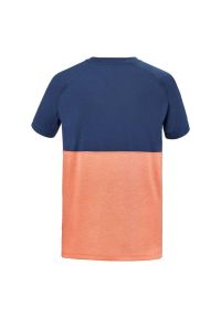 Koszulka tenisowa chłopięca Babolat Play Crew Tee Boy. Kolor: wielokolorowy, niebieski, żółty, pomarańczowy. Sport: tenis #2