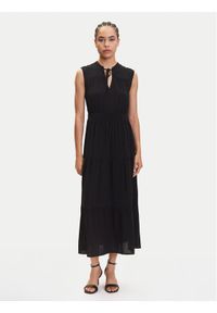 only - ONLY Sukienka codzienna Nova 15347921 Czarny Regular Fit. Okazja: na co dzień. Kolor: czarny. Materiał: wiskoza. Typ sukienki: proste. Styl: casual