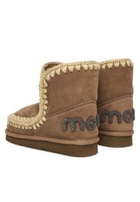 Mou Śniegowce MU.FW101050A Szary. Kolor: szary. Materiał: zamsz, skóra #6