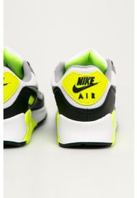 Nike - Buty Air Max 90. Nosek buta: okrągły. Zapięcie: sznurówki. Kolor: szary. Materiał: guma. Obcas: na platformie. Model: Nike Air Max 90, Nike Air Max #2