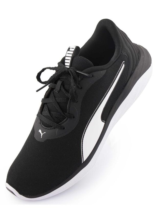 Buty do Biegania Puma dla Mężczyzn - Czarno-Białe - Rozmiar 41. Kolor: czarny, biały, wielokolorowy. Sport: bieganie