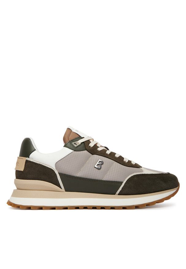 Bogner Sneakersy Newport 10 C 12621455 Zielony. Kolor: zielony. Materiał: zamsz, skóra
