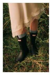 Hunter Kalosze HFW-002 Czarny. Kolor: czarny. Materiał: kauczuk #1