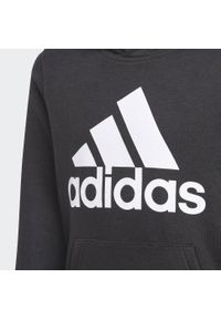 Adidas - Bluza dziecięca z kapturem adidas Essentials. Typ kołnierza: kaptur. Kolor: biały, czarny, wielokolorowy. Materiał: materiał. Sport: joga i pilates