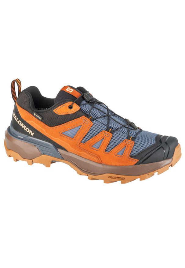 salomon - Salomon Trekkingi X Ultra 360 Leather Gore-Tex L47684900 Niebieski. Kolor: niebieski. Technologia: Gore-Tex. Sport: turystyka piesza