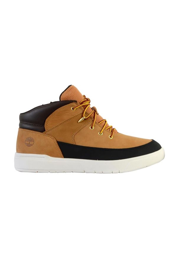 Buty lifestyle damskie Timberland Seneca Bay A5RXR. Kolor: żółty. Styl: sportowy. Sport: turystyka piesza