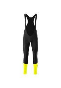 GONSO - Legginsy Gonso Essential Bib Softshell. Kolor: wielokolorowy, żółty, zielony. Materiał: softshell. Sport: kolarstwo #1