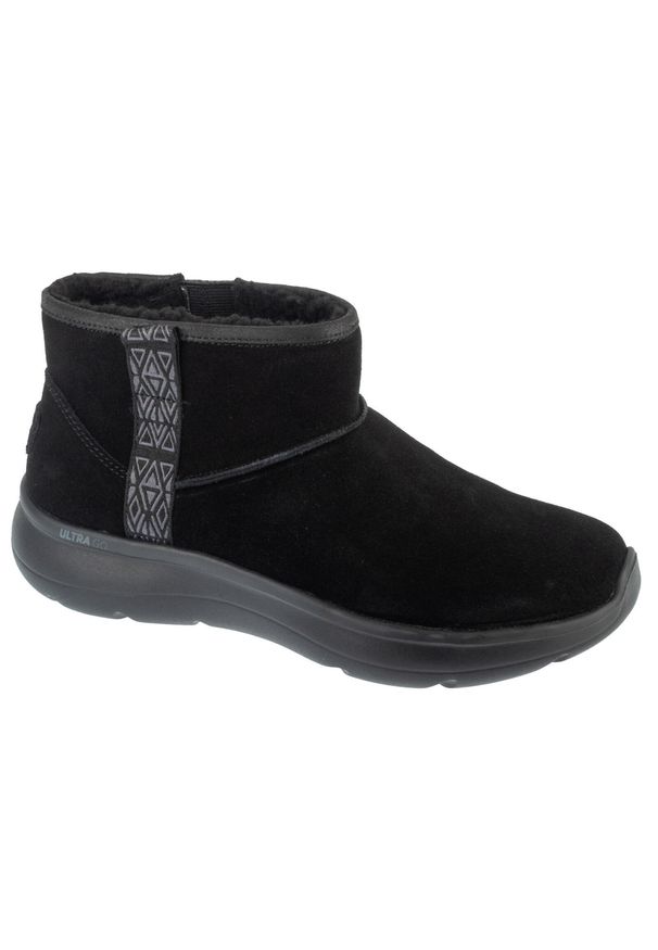 skechers - Buty zimowe damskie, On-The-GO Encore - Fireside. Kolor: czarny. Sezon: zima