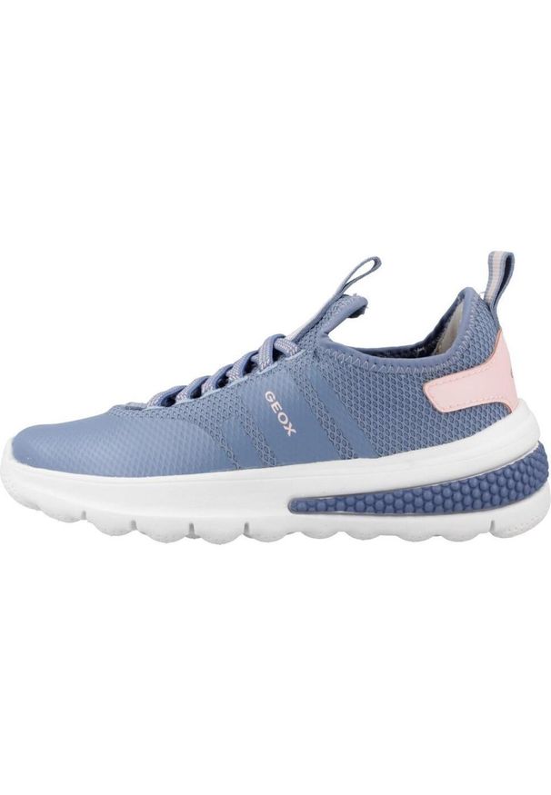 Buty juniorskie Geox Activart. Kolor: niebieski. Materiał: tkanina
