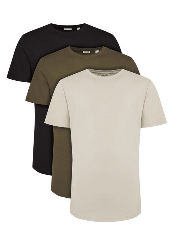 Only & Sons Komplet 3 t-shirtów Jeff 22034548 Kolorowy Regular Fit. Materiał: bawełna. Wzór: kolorowy
