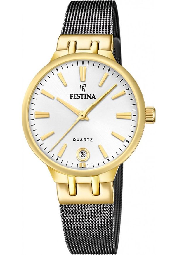 Zegarek damski Festina F20714-1 czarny. Kolor: czarny