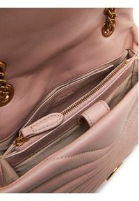 Pinko - PINKO Torebka Love Puff Mini Cl AI 24-25 PLTT 100039 A1EX Różowy. Kolor: różowy. Materiał: skórzane