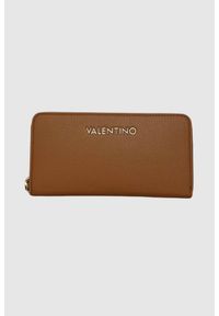 Valentino by Mario Valentino - VALENTINO Brązowy portfel Arcadia Zip Around Wallet. Kolor: brązowy #1