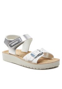 Geox Sandały J Sandal Costarei Gi J15EAB 0BNBL C0434 S Srebrny. Kolor: srebrny #5