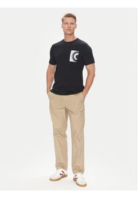 Pierre Cardin T-Shirt C5 21460.2120 Granatowy Regular Fit. Kolor: niebieski. Materiał: bawełna