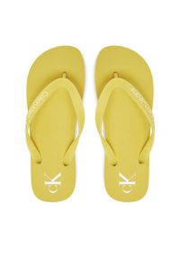 Calvin Klein Jeans Japonki Beach Sandal Transparent Tpu YW0YW01829 Żółty. Kolor: żółty #4