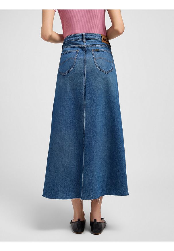 Lee - DAMSKA SPÓDNICA LEE MAXI SKIRT SUNKEN WATERFALL 112349007