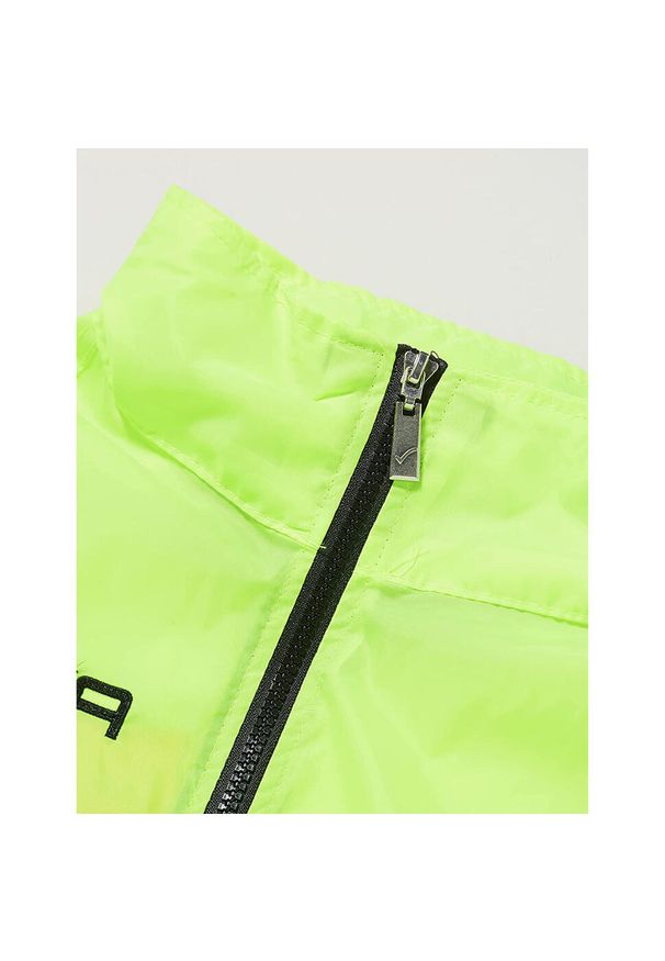 Dziecięca kurtka wodoodporna Givova Basico. Kolor: żółty. Materiał: nylon. Sezon: zima. Sport: bieganie