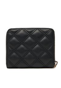 Guess Mały Portfel Damski Giully II Slg SWQG96 73137 Czarny. Kolor: czarny. Materiał: skóra