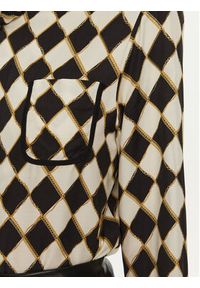 SIMONA CORSELLINI - Simona Corsellini Bluzka A24CPCA018 Kolorowy Regular Fit. Materiał: wiskoza. Wzór: kolorowy #6