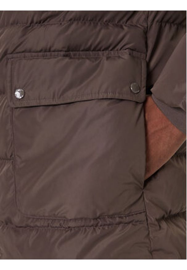 Geox Kurtka zimowa Leitan M5628B T3266 F1432 Beżowy Regular Fit. Kolor: beżowy. Materiał: syntetyk. Sezon: zima