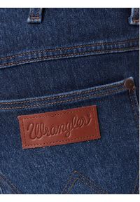 Wrangler Jeansy River 112370922 Granatowy Slim Fit. Kolor: niebieski