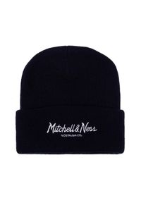 Czapka Mitchell & Ness pinscript. Kolor: niebieski. Styl: casual #1