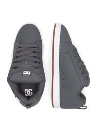 DC Shoes Sneakersy COURT GRAFFIK DC01661065 Szary. Kolor: szary. Materiał: nubuk, skóra #7