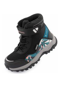 ALPINE PRO - Wodoodporne buty zimowe dla dzieci Alpine Pro Colemo, rozmiar 31. Kolor: zielony. Materiał: syntetyk, materiał. Sezon: zima