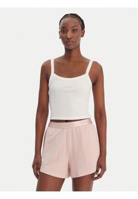 Guess Top V6GP16 K3180 Biały Regular Fit. Kolor: biały. Materiał: wiskoza #1