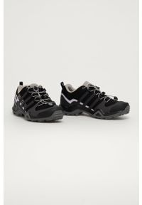 adidas TERREX - adidas Performance buty Swift R2 GTX damskie kolor czarny. Nosek buta: okrągły. Zapięcie: sznurówki. Kolor: czarny. Materiał: tworzywo sztuczne, guma. Szerokość cholewki: normalna #5