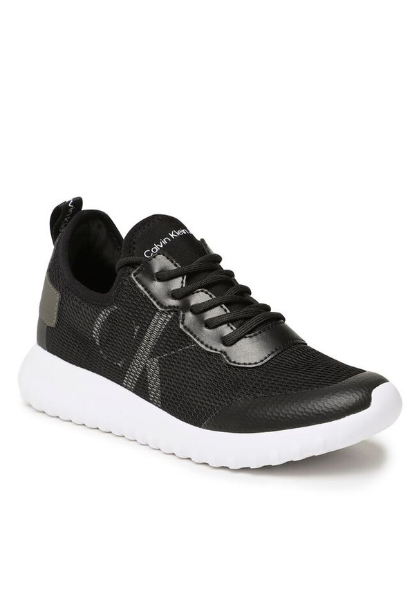 Sneakersy Calvin Klein Jeans. Kolor: czarny