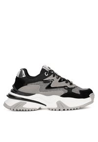 MEXX Sneakersy MI001009743W Szary. Kolor: szary. Materiał: zamsz, skóra