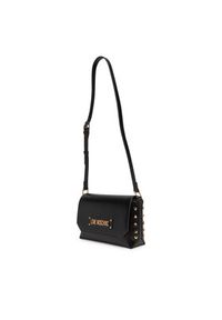 Love Moschino - LOVE MOSCHINO Torebka JC4273PP0MKH0000 Czarny. Kolor: czarny. Materiał: skórzane #4