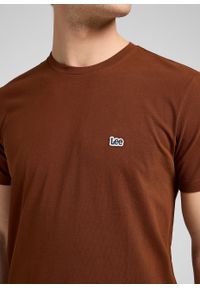 Lee - MESKA KOSZULKA LEE SS PATCH LOGO TEE LUXE BROWN 112370498 #2