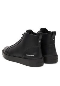 Karl Lagerfeld - KARL LAGERFELD Sneakersy Flint II KL53354L Czarny. Kolor: czarny. Materiał: skóra #5