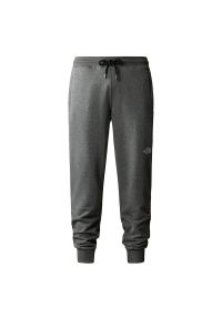 Spodnie The North Face NSE Light Pant 0A4T1FDYY1 - szare. Kolor: szary. Materiał: dresówka, dzianina, bawełna