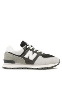 New Balance Sneakersy GC574DA2 Szary. Kolor: szary. Materiał: zamsz, skóra. Model: New Balance 574 #1
