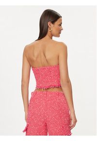 Patrizia Pepe Top 8C0678/A376-F592 Różowy Regular Fit. Kolor: różowy. Materiał: bawełna #4